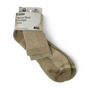 REI Merino Wool Ultralight Crew Socks NEW